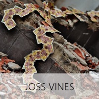 Joss Vines, part of 'A new kind of nature?' upcycling art project